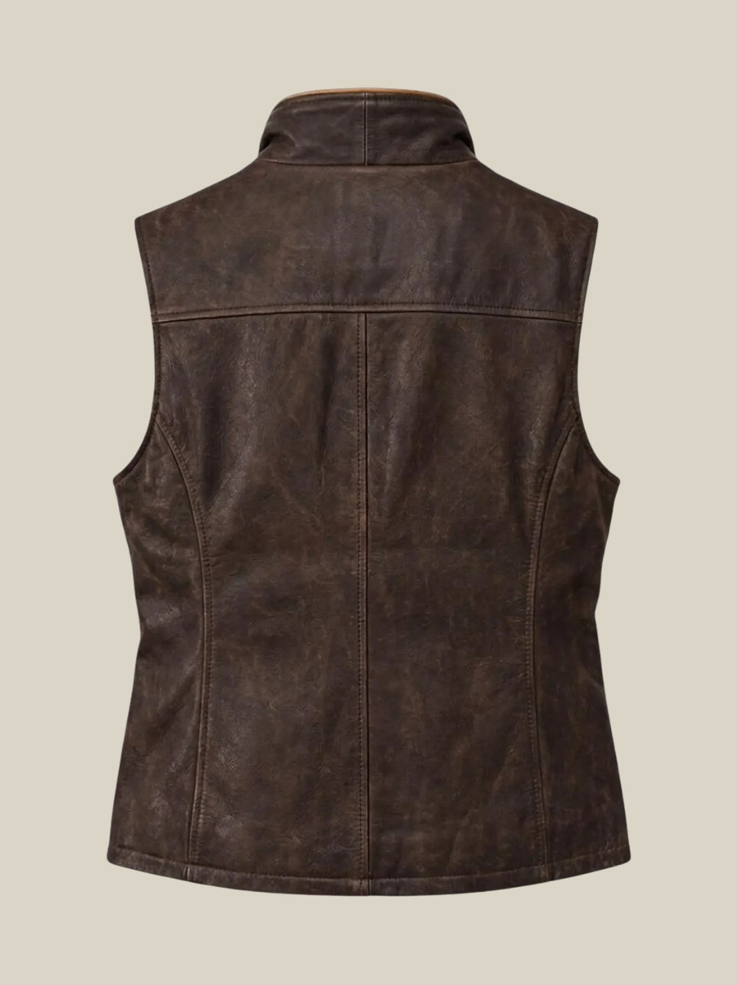 B3 Aviator Fur Collar Motorcycle Vest