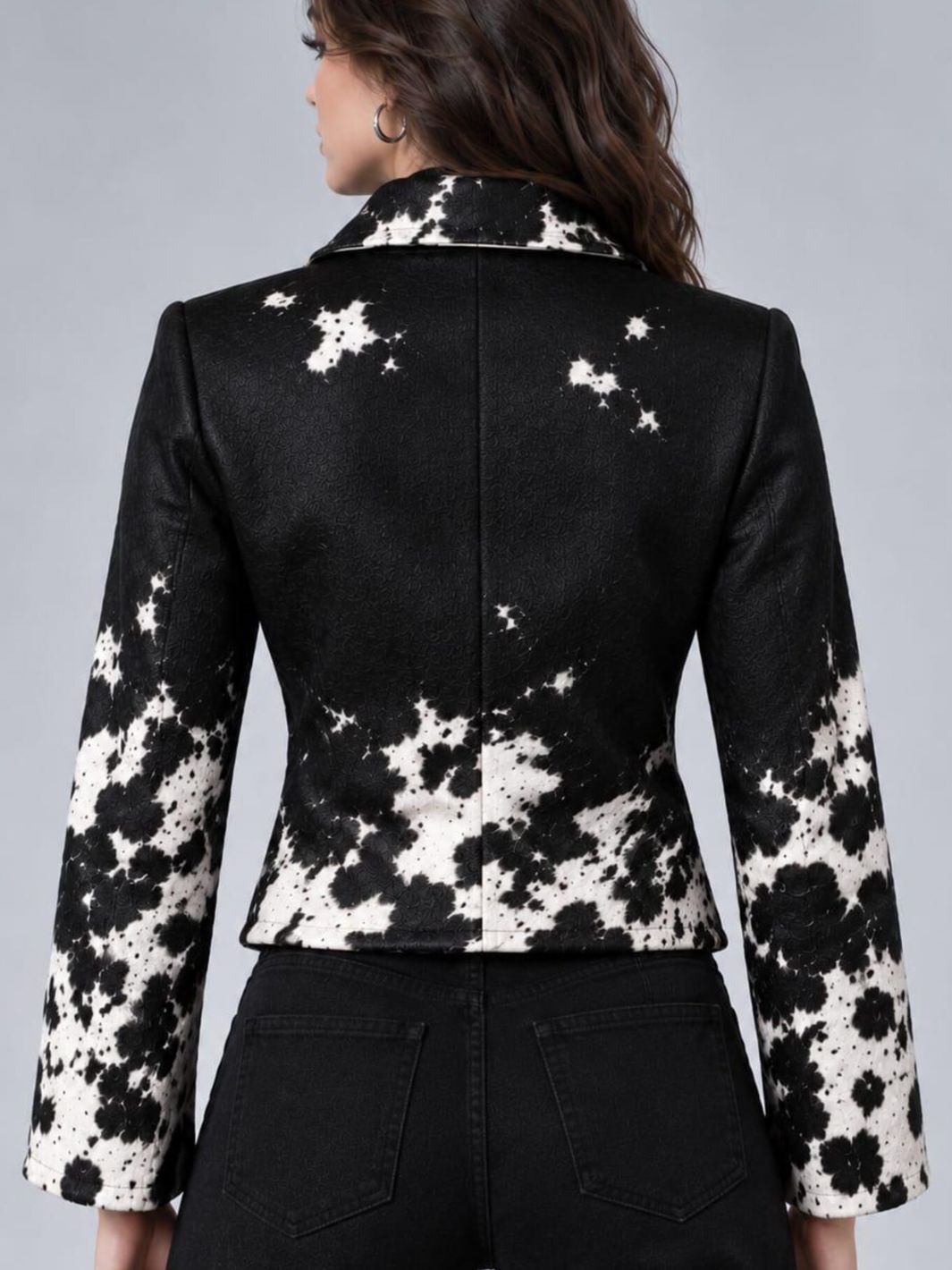 Hair On Hide Leather Jacket
