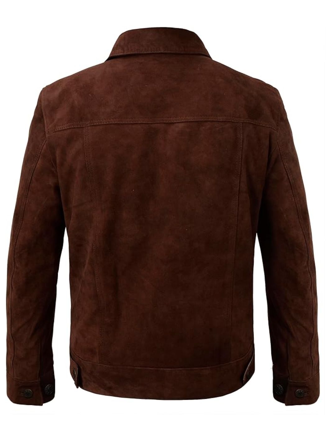 Trucker Suede Leather Jacket