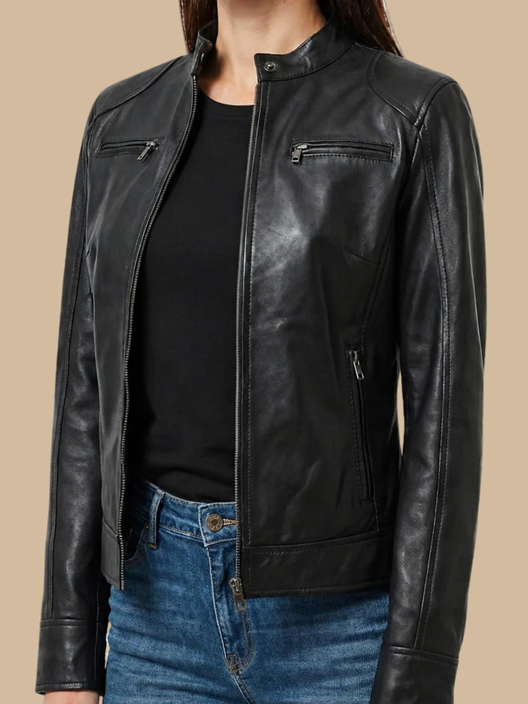 Biker Leather Jackeet