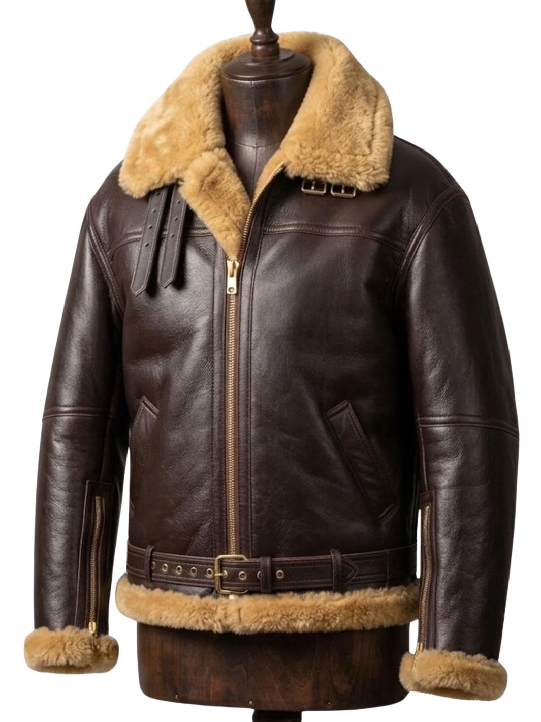 Shearling Leather Jacket