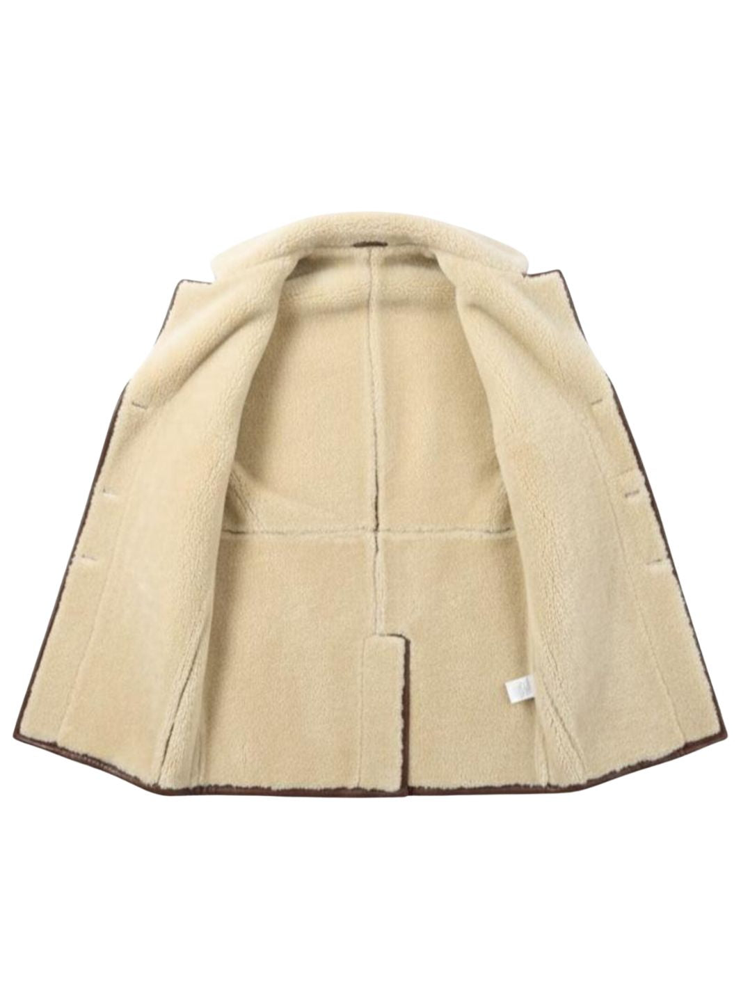 Leather Shearling Coat