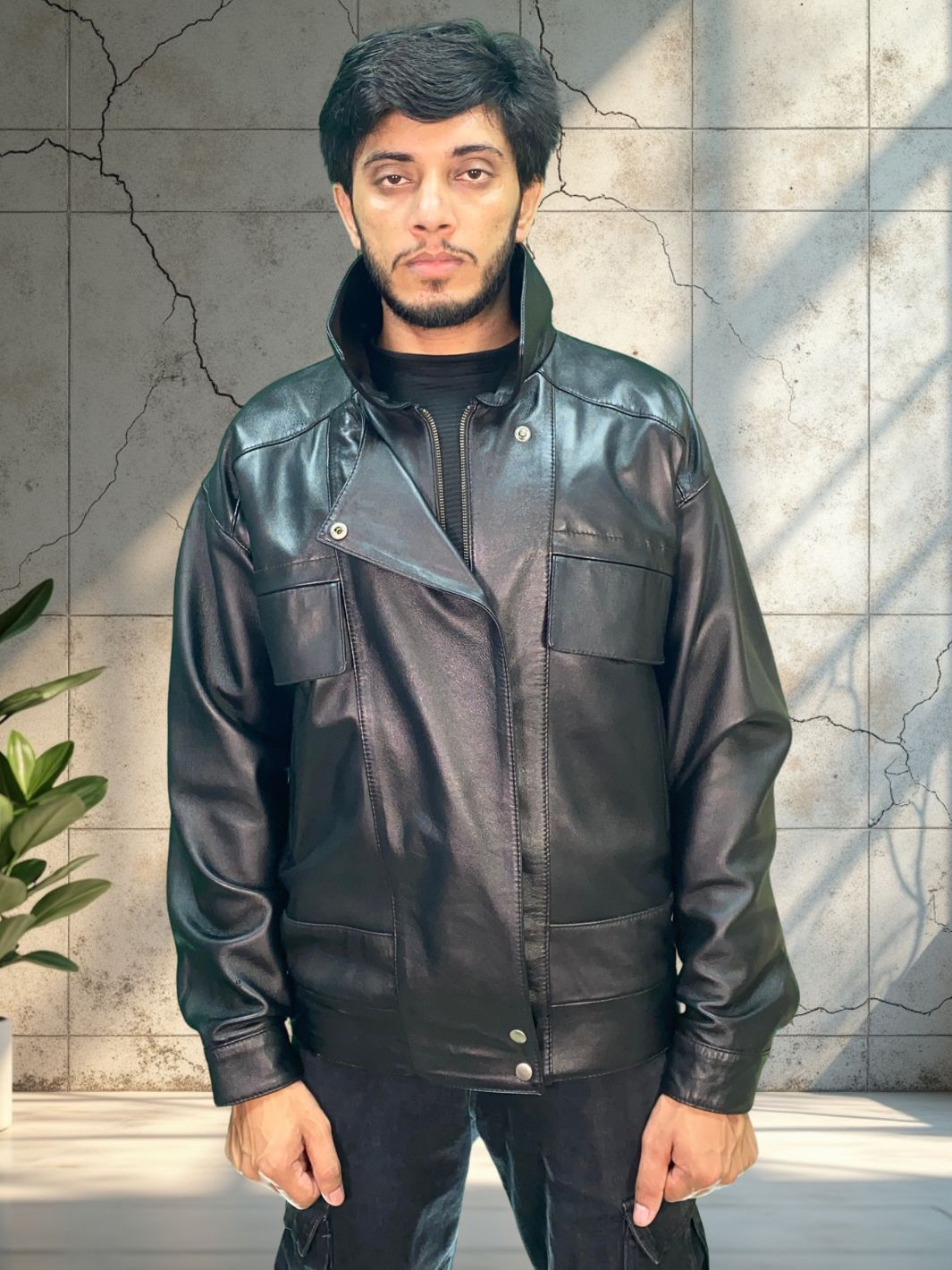 Large Collar Oversized Jacket