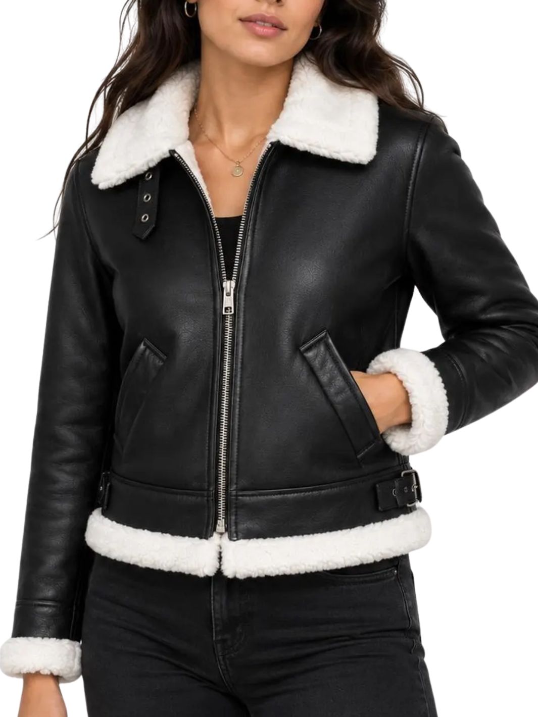 Shearling Aviator Jacket