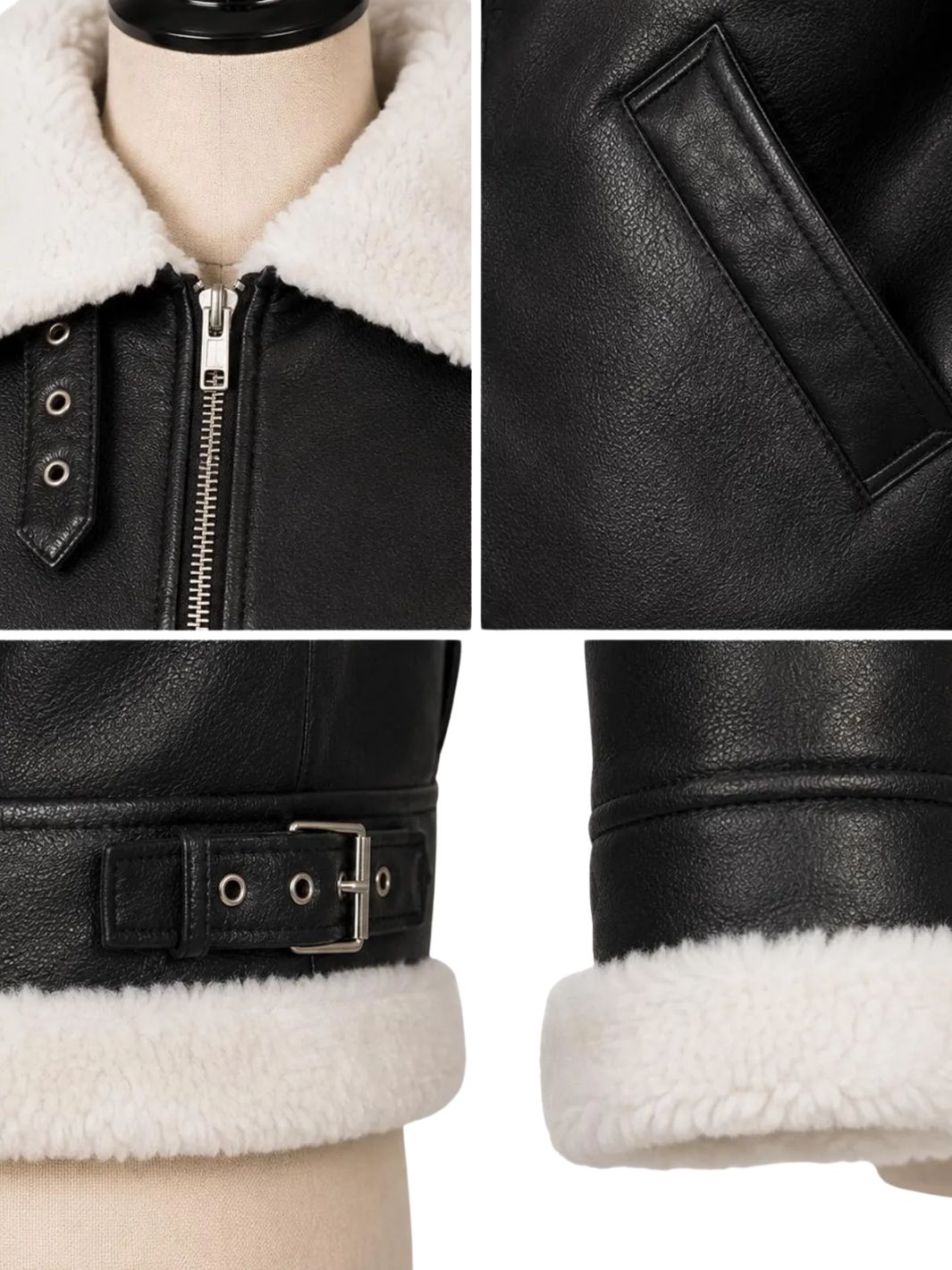 Shearling Aviator Jacket